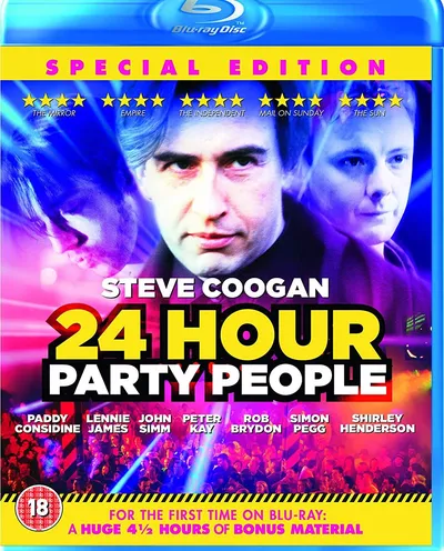 Póster de 24 Hour Party People
