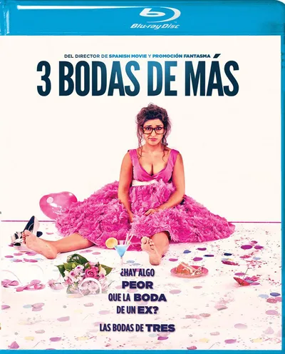 Póster de 3 bodas de más