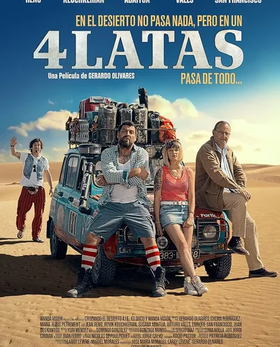 Póster de 4 latas