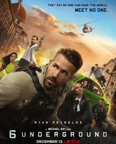 Póster de 6 en la sombra