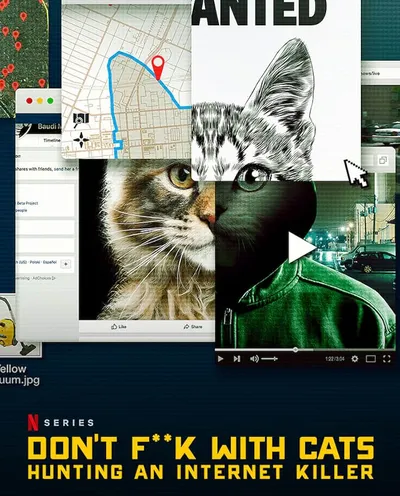 Póster de A los gatos, ni tocarlos: Un asesino en internet