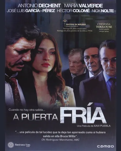 Póster de A puerta fría