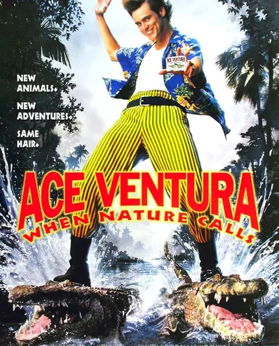 Póster de Ace Ventura: Operación África
