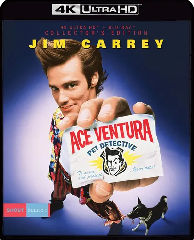 Póster de Ace Ventura, un detective diferente