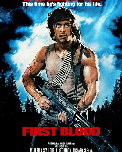 Póster de Acorralado (Rambo)