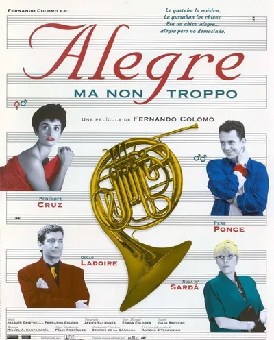 Póster de Alegre ma non troppo