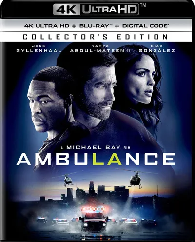 Póster de Ambulance. Plan de huida