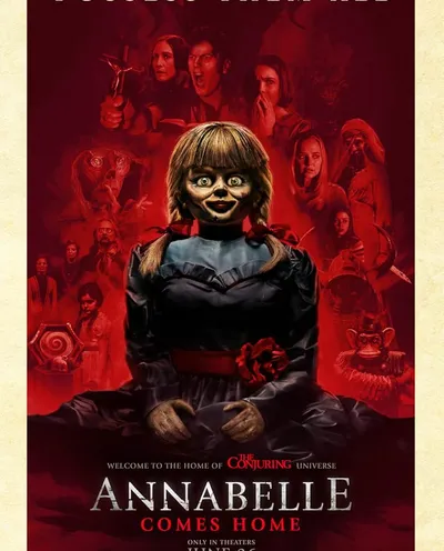Póster de Annabelle vuelve a casa