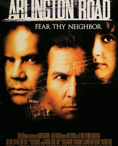 Póster de Arlington Road. Temerás a tu vecino