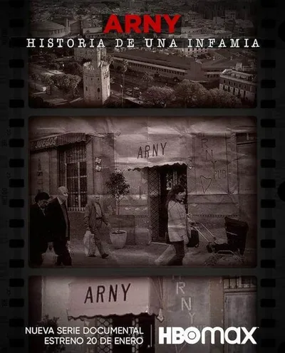 Póster de Arny. Historia de una infamia
