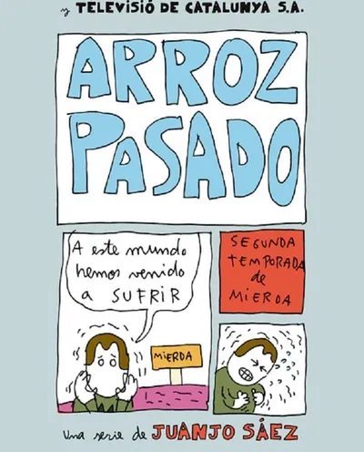 Póster de Arroz pasado (Arròs covat)