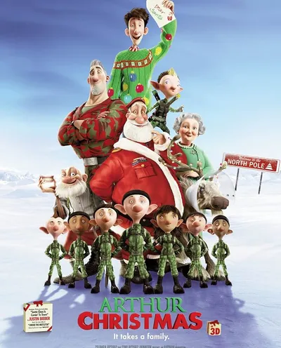 Póster de Arthur Christmas: Operación Regalo