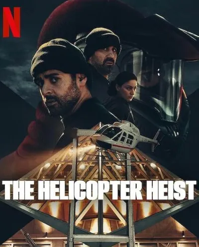 Póster de Asalto en helicóptero