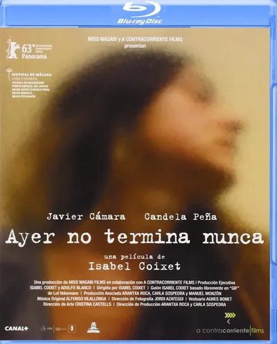 Póster de Ayer no termina nunca