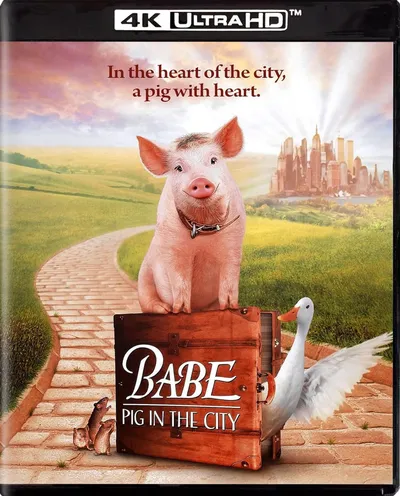 Póster de Babe, el cerdito en la ciudad
