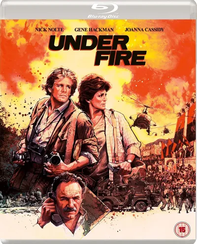 Póster de Bajo el fuego