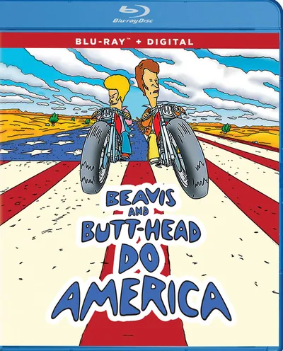 Póster de Beavis y Butt-Head recorren América