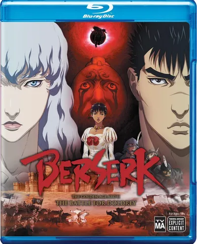 Póster de Berserk. La Edad de Oro II: La batalla de Doldrey