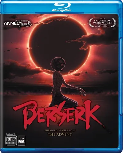 Póster de Berserk. La Edad de Oro III: El Advenimiento