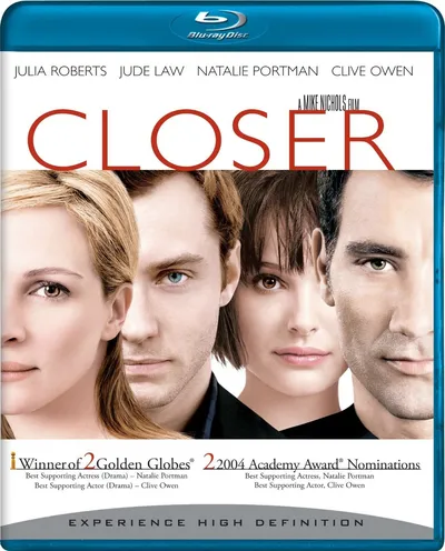 Póster de Cegados por el deseo (Closer)