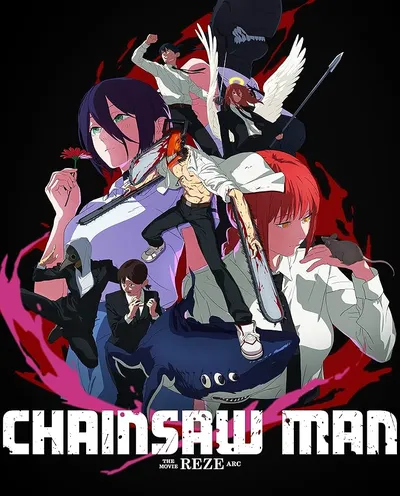 Póster de Chainsaw Man - La película: El arco de Reze