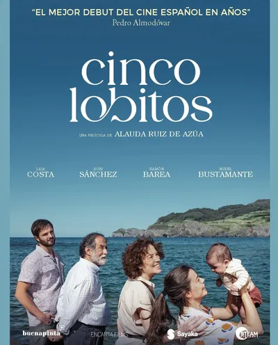 Póster de Cinco lobitos