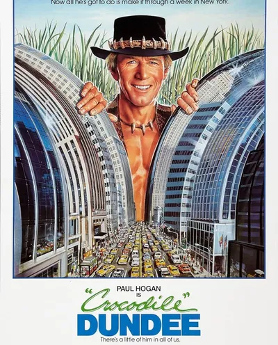 Póster de Cocodrilo Dundee