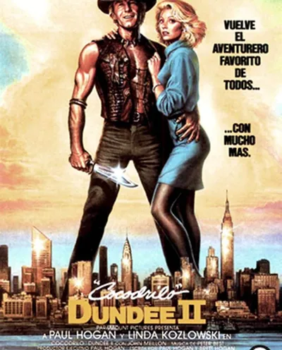Póster de Cocodrilo Dundee II