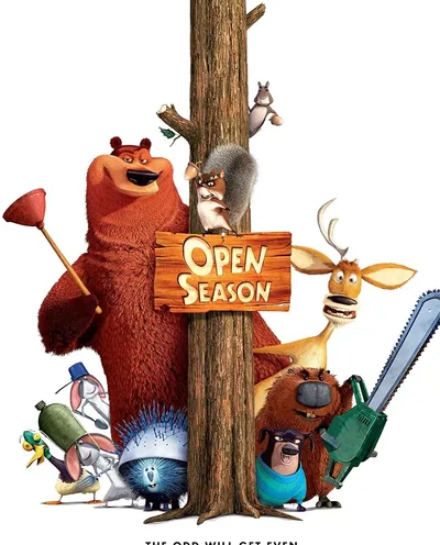 Póster de Colegas en el bosque