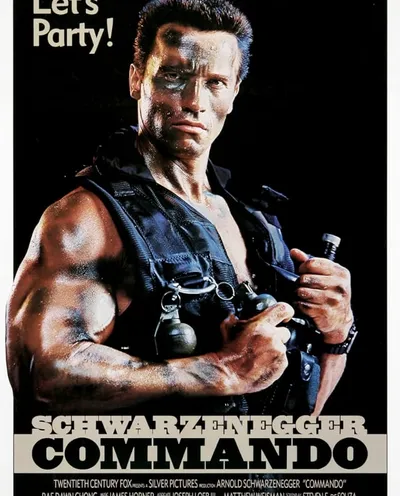 Póster de Comando
