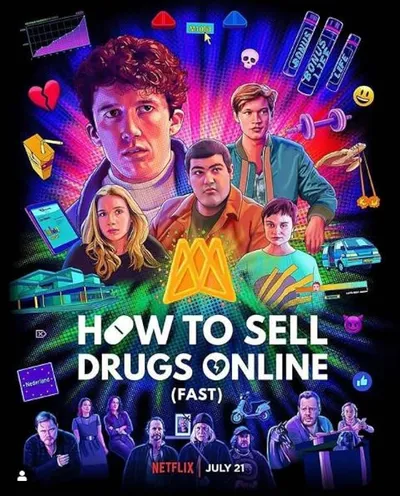Póster de Cómo vender drogas online (a toda pastilla)