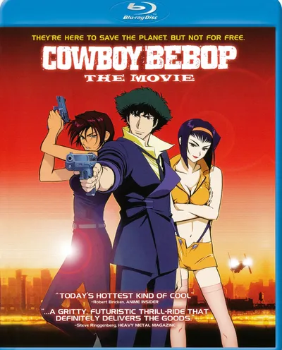 Póster de Cowboy Bebop, la película: Llamando a las puertas del cielo
