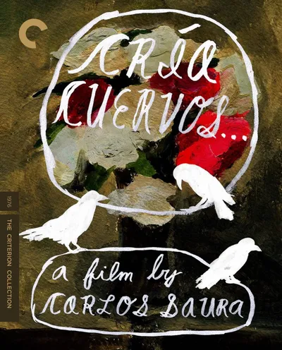 Póster de Cría cuervos...