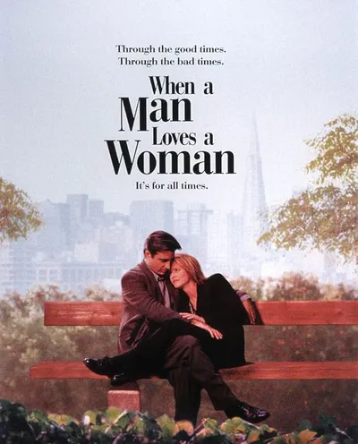 Póster de Cuando un hombre ama a una mujer