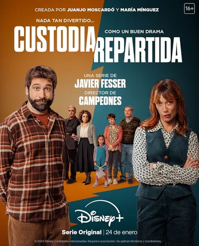 Póster de Custodia repartida