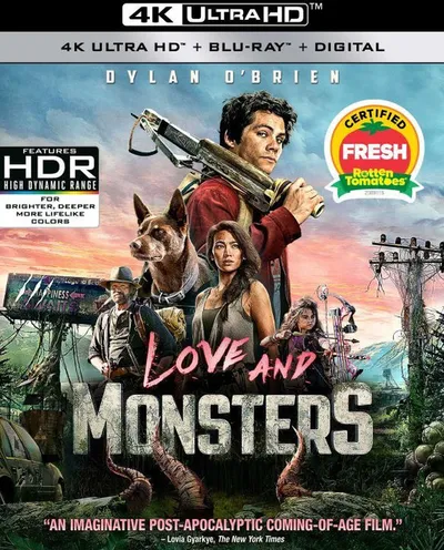 Póster de De amor y monstruos