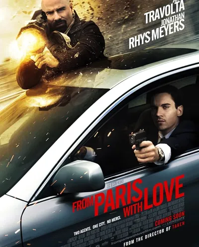 Póster de Desde París con amor