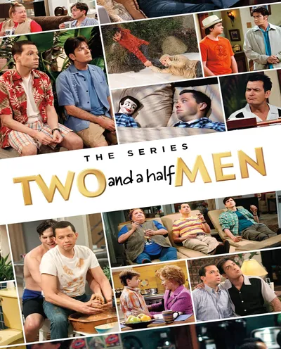Póster de Dos hombres y medio