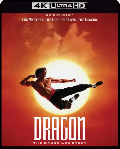 Póster de Dragon, la vida de Bruce Lee