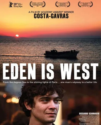 Póster de Edén al oeste