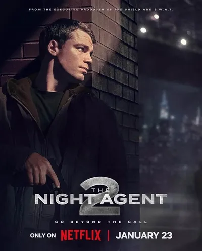 Póster de El agente nocturno
