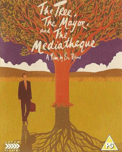 Póster de El árbol, el alcalde y la mediateca