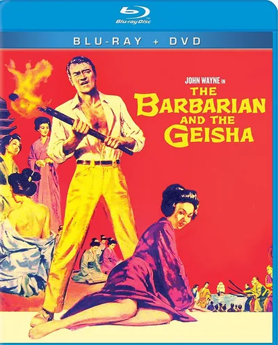 Póster de El bárbaro y la geisha