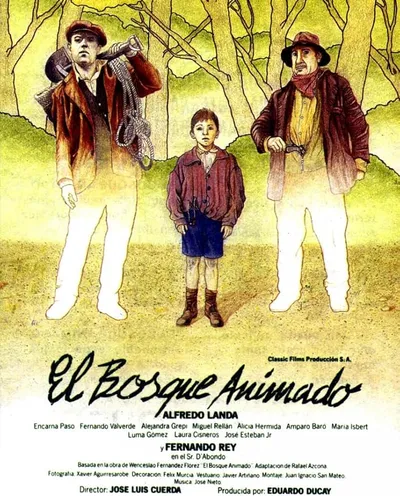 Póster de El bosque animado