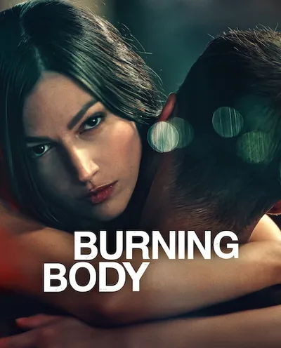 Póster de El cuerpo en llamas