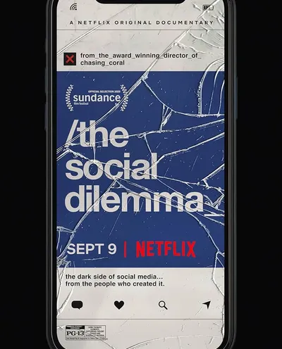 Póster de El dilema de las redes sociales