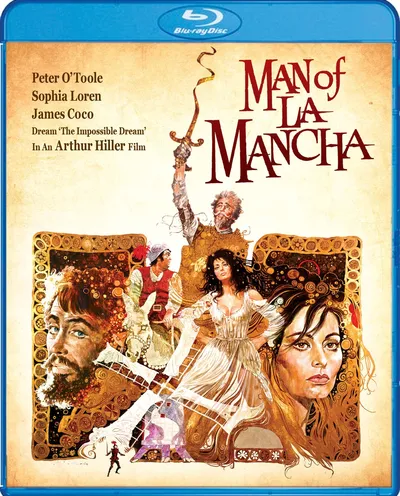 Póster de El hombre de La Mancha