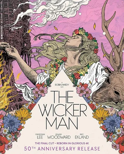 Póster de El hombre de mimbre