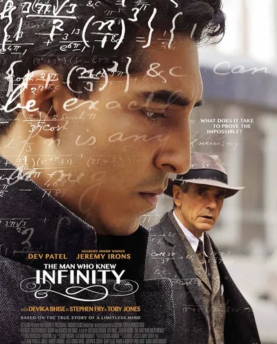 Póster de El hombre que conocía el infinito