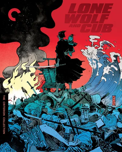 Póster de El lobo solitario y su cachorro: Niño y maestría en alquiler